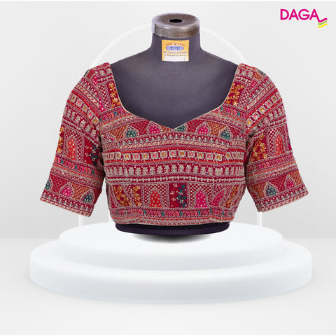 Designer Embroidered Readymade Blouse