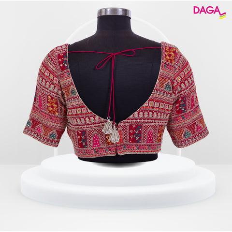 Designer Embroidered Readymade Blouse