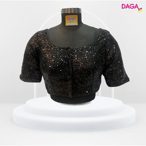 Embellished Sequin Readymade Blouse