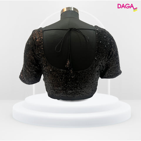 Embellished Sequin Readymade Blouse