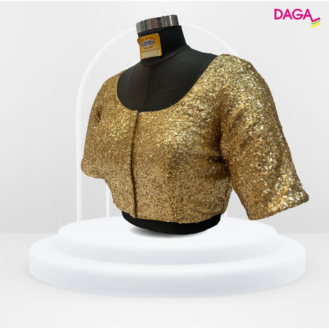 Embellished Sequin Readymade Blouse