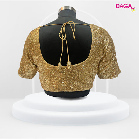 Embellished Sequin Readymade Blouse