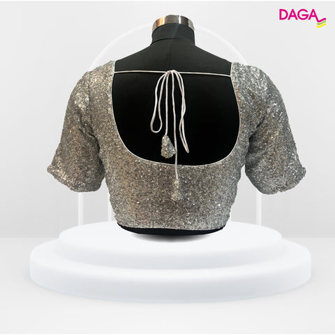 Embellished Sequin Readymade Blouse