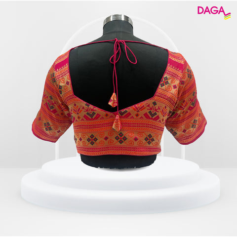 Designer Brocade Silk Readymade Blouse