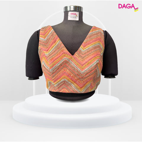 Designer Embroidered Readymade Blouse