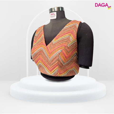 Designer Embroidered Readymade Blouse