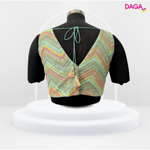 Designer Embroidered Readymade Blouse