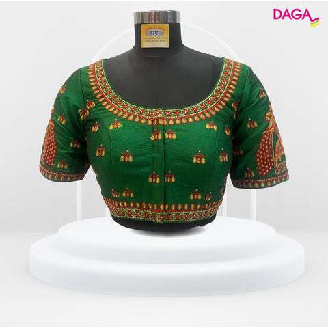 Designer Embroidered Heavy-Work Blouse