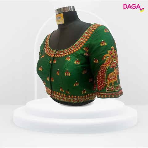 Designer Embroidered Heavy-Work Blouse