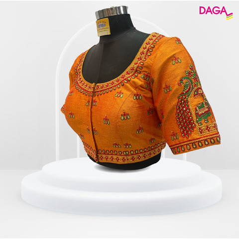 Designer Embroidered Heavy-Work Blouse