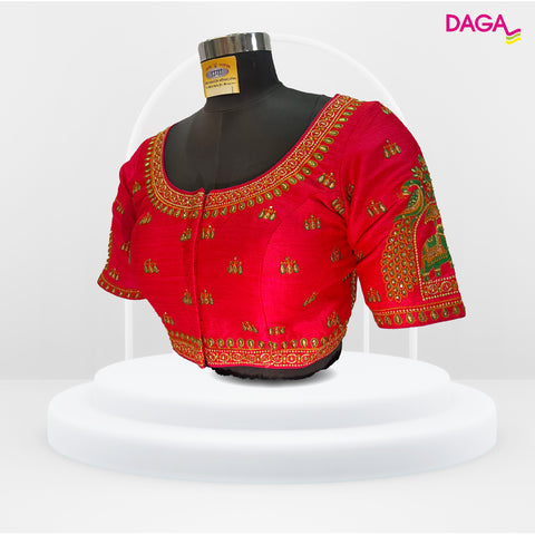 Designer Embroidered Heavy-Work Blouse