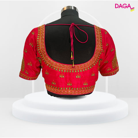 Designer Embroidered Heavy-Work Blouse