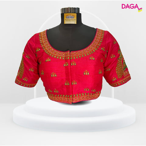 Designer Embroidered Heavy-Work Blouse