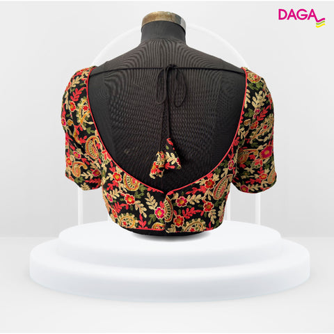 Embellished Floral Embroidered Readymade Blouse