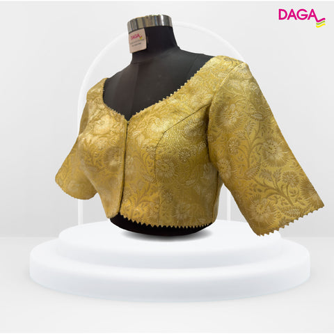 Multipurpose Brocade Silk Readymade Blouse