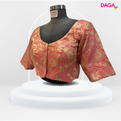 Multipurpose Brocade Silk Readymade Blouse