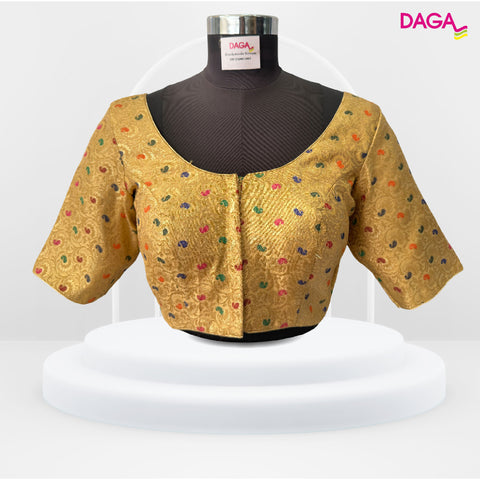 Designer Brocade Silk Blouse