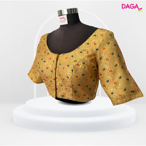 Designer Brocade Silk Blouse