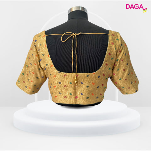 Designer Brocade Silk Blouse