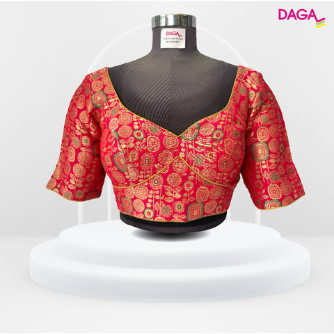 Designer Brocade Silk Readymade Blouse