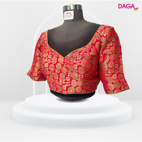 Designer Brocade Silk Readymade Blouse