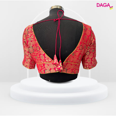 Designer Brocade Silk Readymade Blouse