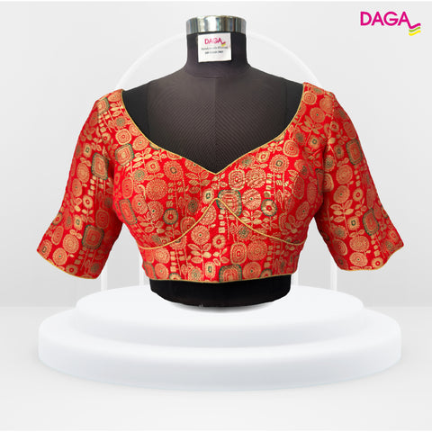 Designer Brocade Silk Readymade Blouse