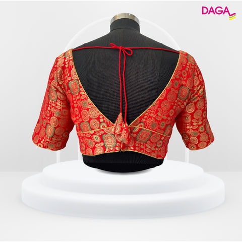 Designer Brocade Silk Readymade Blouse