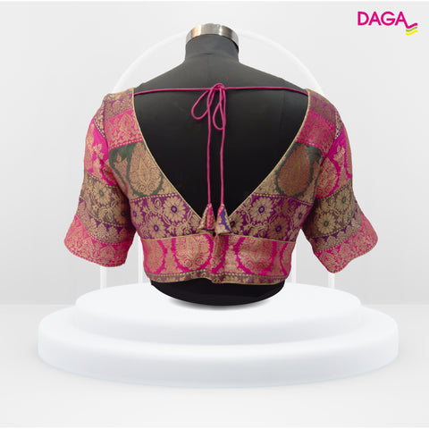 Designer Brocade Silk Readymade Blouse