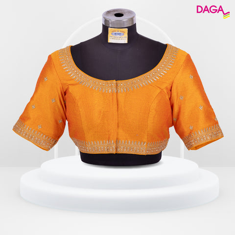 Designer Embellished Silk Readymade Blouse