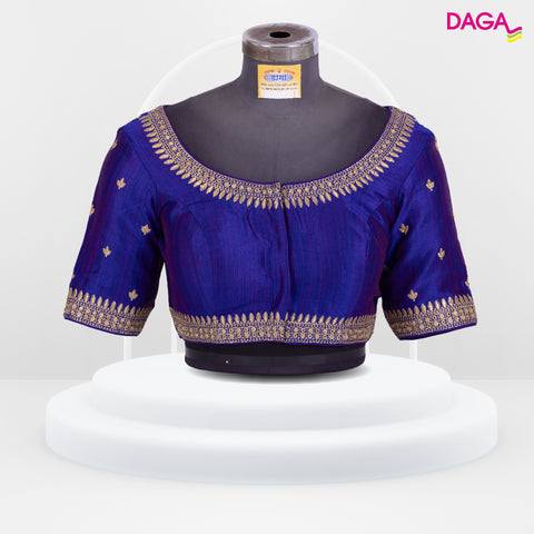 Designer Embellished Silk Readymade Blouse