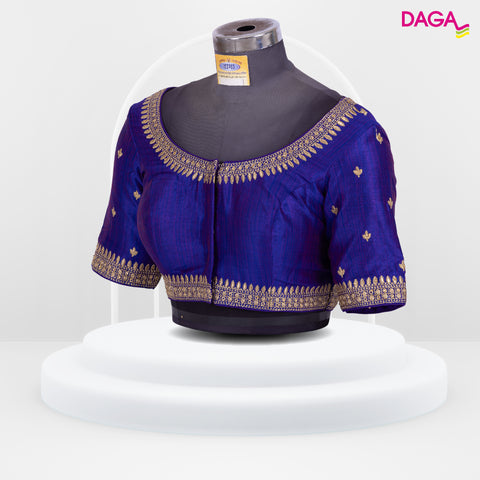 Designer Embellished Silk Readymade Blouse