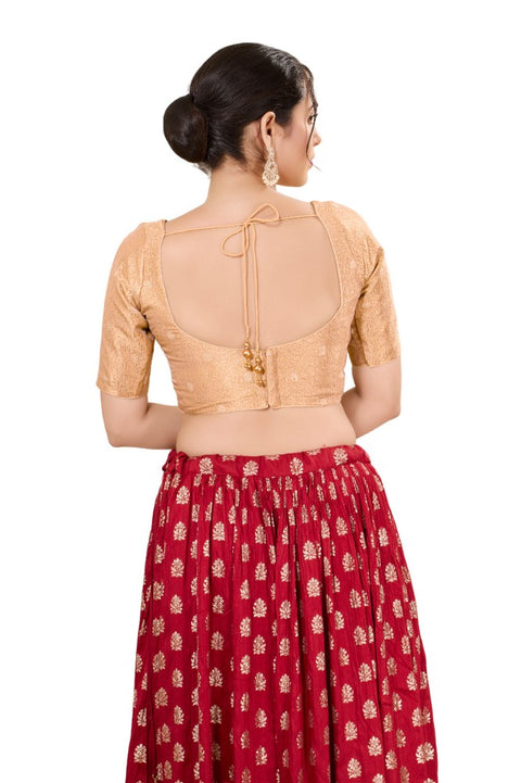 Women's Brocade Padded Back