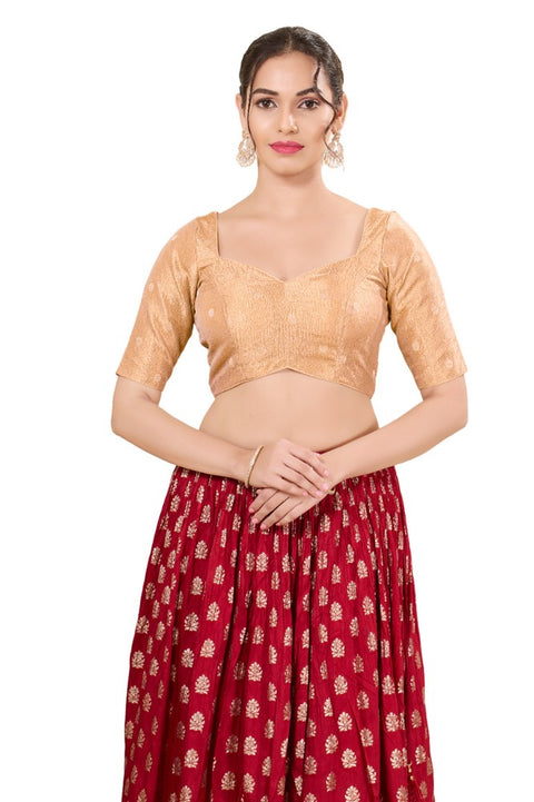 Women's Brocade Padded Back