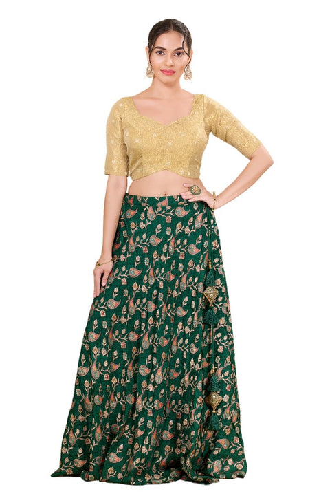 Women's Brocade Padded Back
