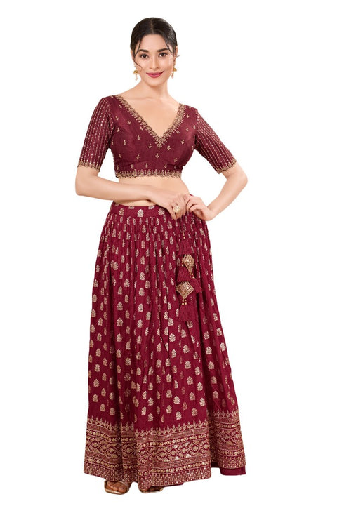Women's Brocade Padded Back