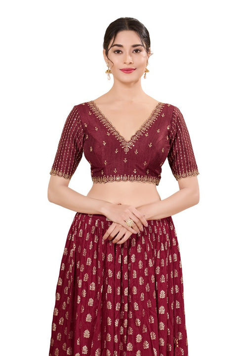 Women's Brocade Padded Back