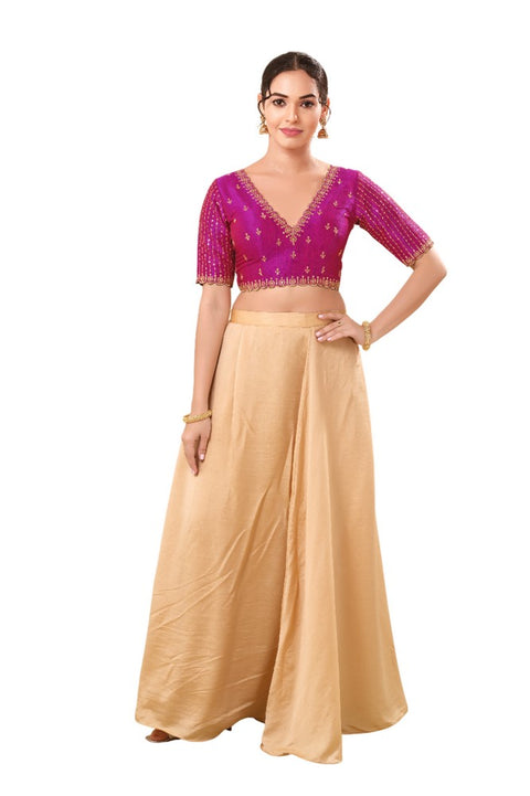 Women's Brocade Padded Back