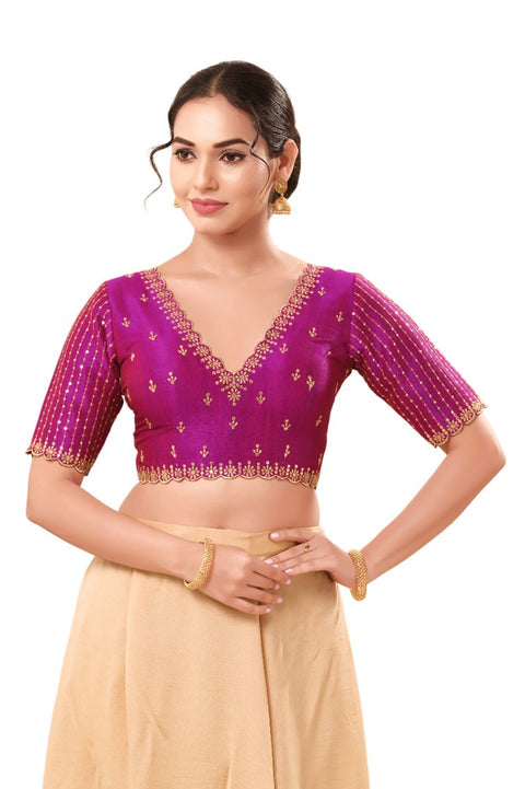 Women's Brocade Padded Back