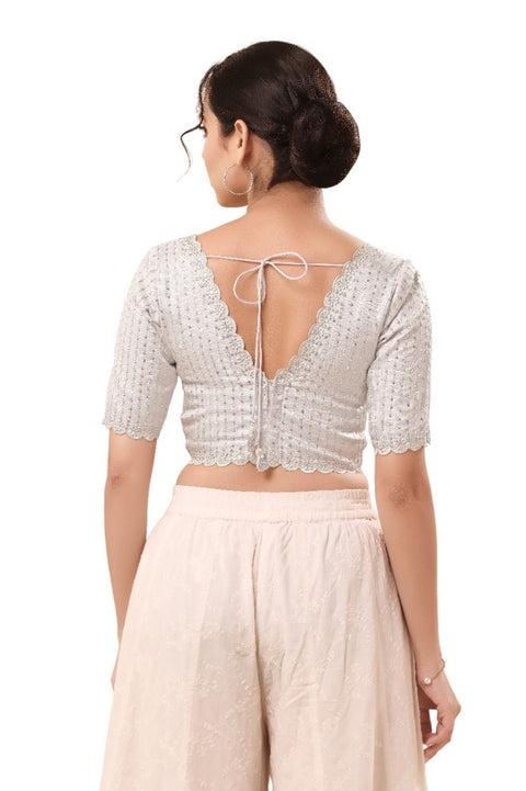 Women's Brocade Padded Back