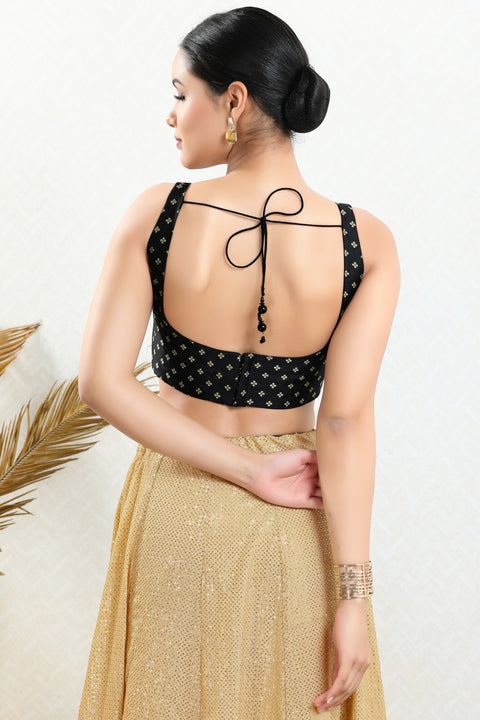 Women's Brocade Padded Back