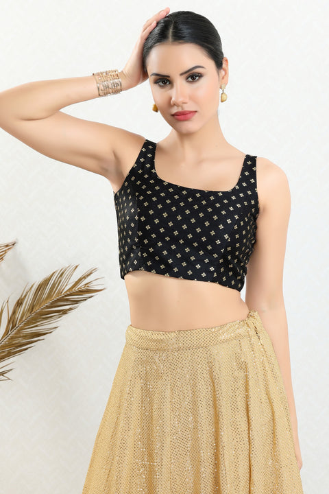 Women's Brocade Padded Back