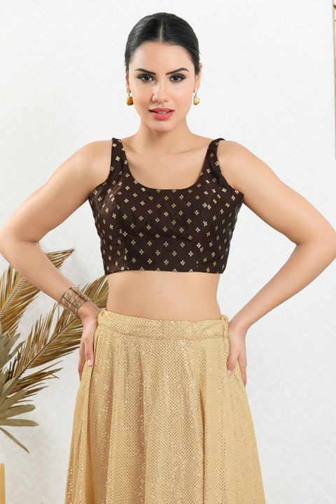 Women's Brocade Padded Back