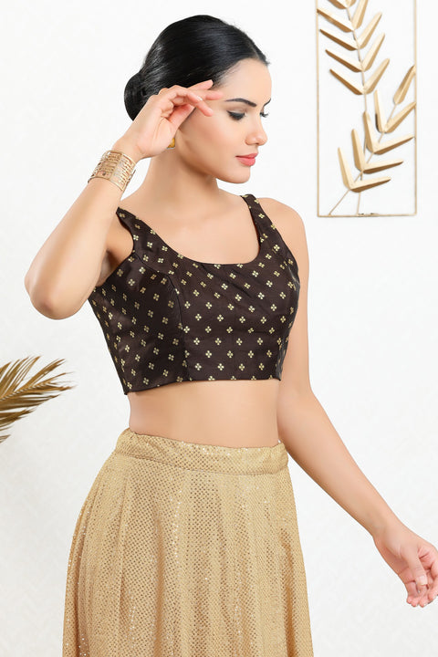 Women's Brocade Padded Back