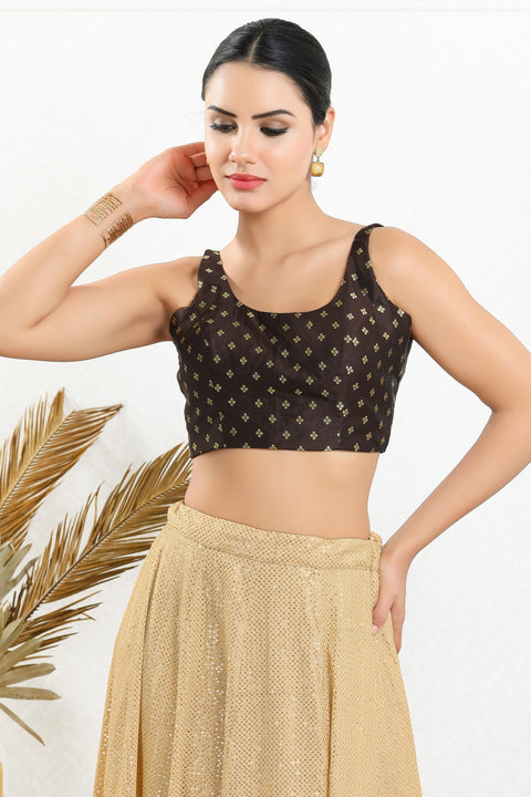 Women's Brocade Padded Back