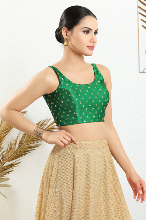 Women's Brocade Padded Back