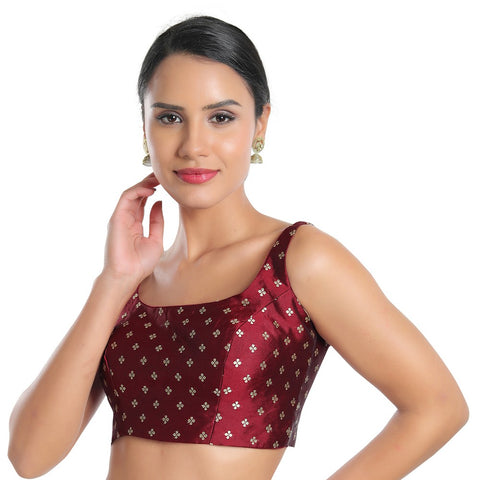 Women's Brocade Padded Back