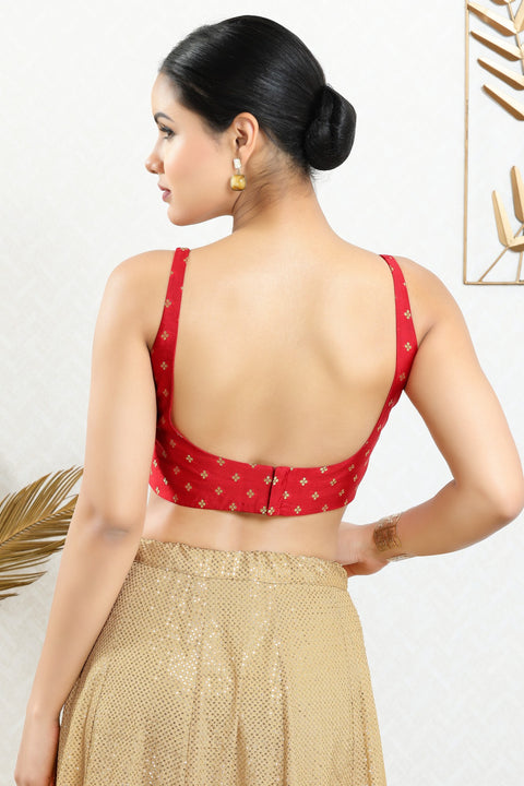 Women's Brocade Padded Back