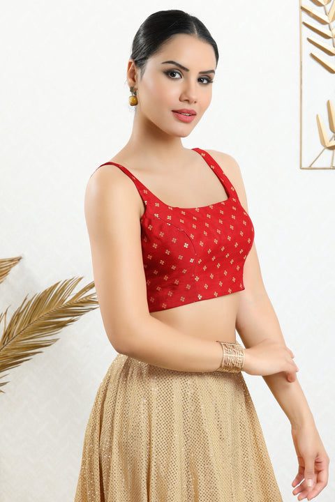 Women's Brocade Padded Back