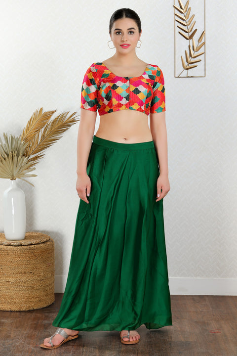 Designer Multicolor Readymade Blouse